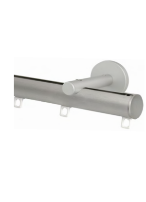 Tringle Déco Wave Argent Anodisé 