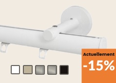Tringle rail déco glisseur sur mesure