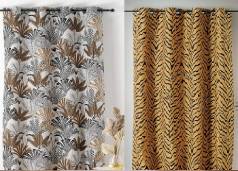Rideau Tissu À Motifs