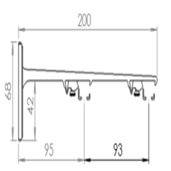  support 200 cm