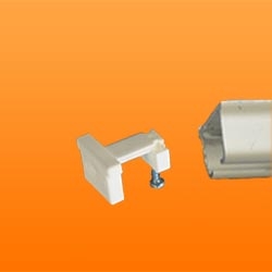embout KS tringle wave sur mesure pour rideau